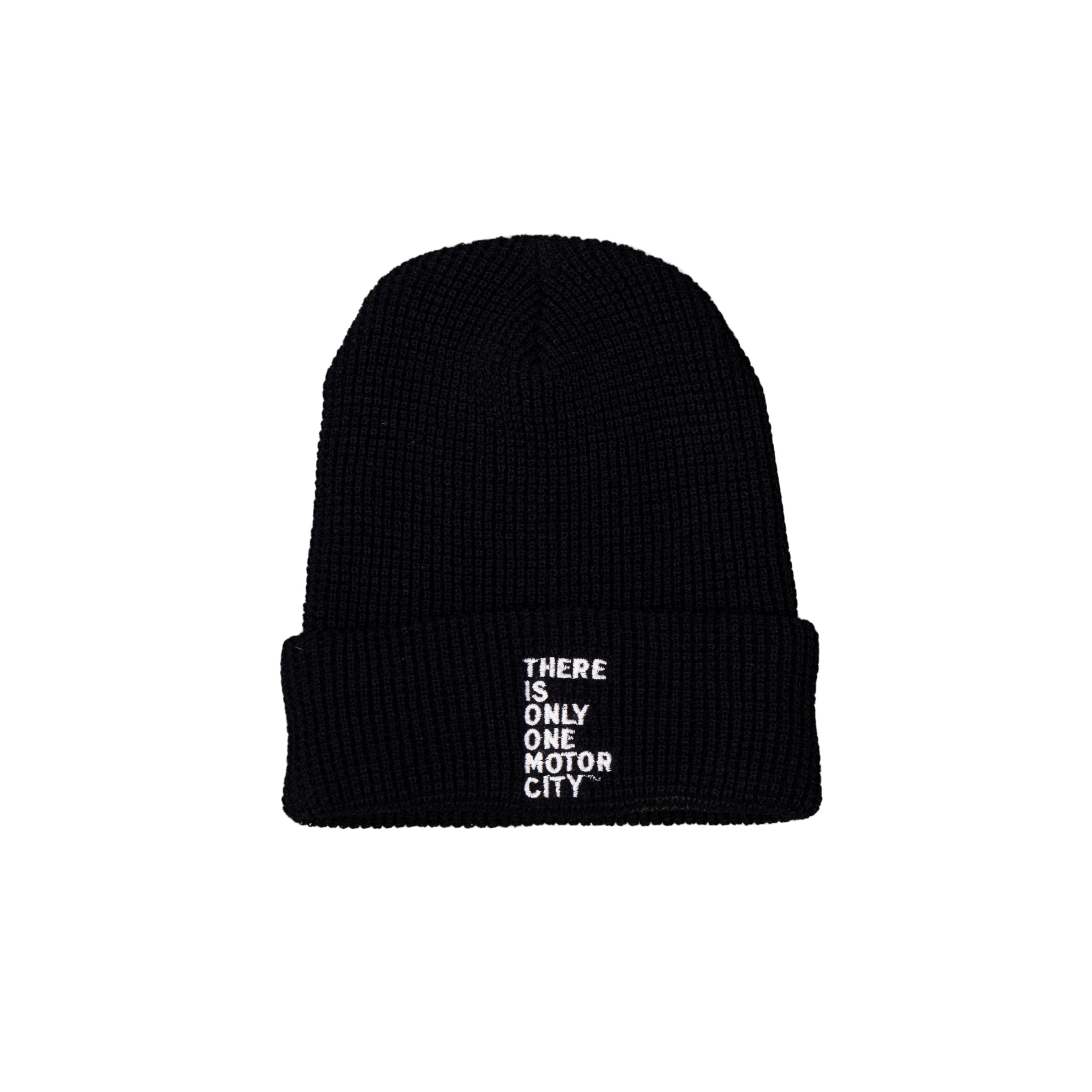 There Is Only One Motor City - Waffle Knit Beanie
