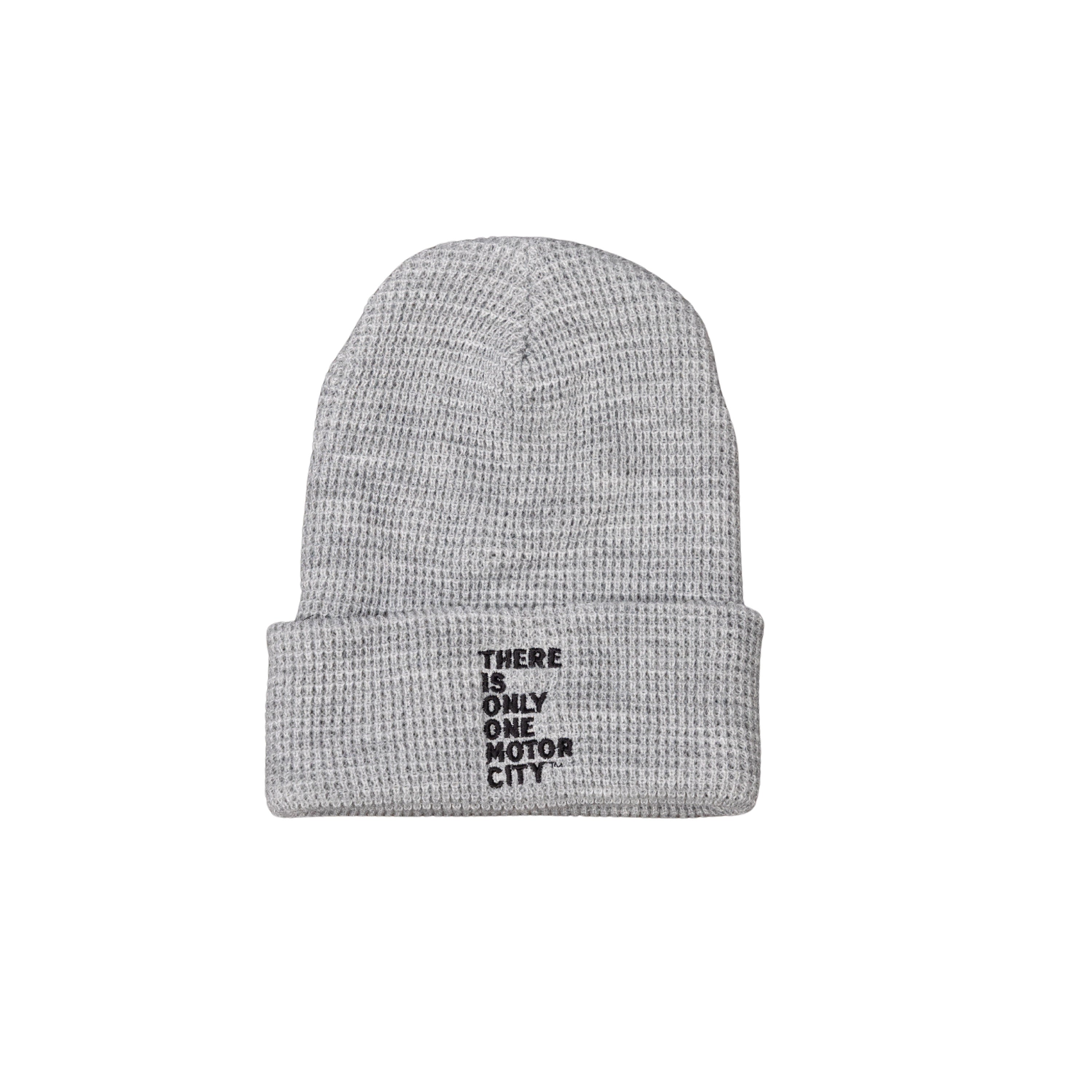 There Is Only One Motor City - Waffle Knit Beanie