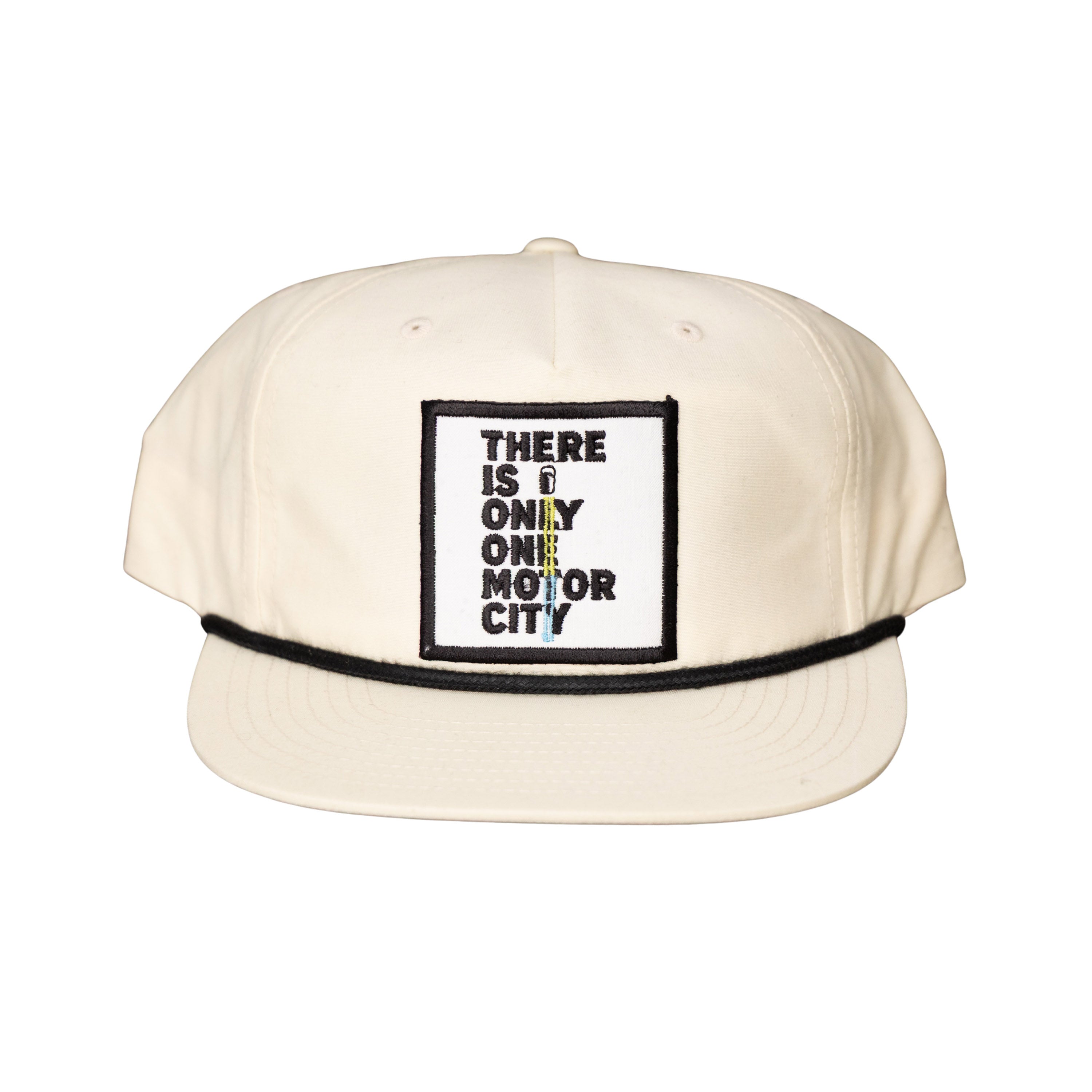There Is Only One Motor City 2026 Poster - Rope Snapback