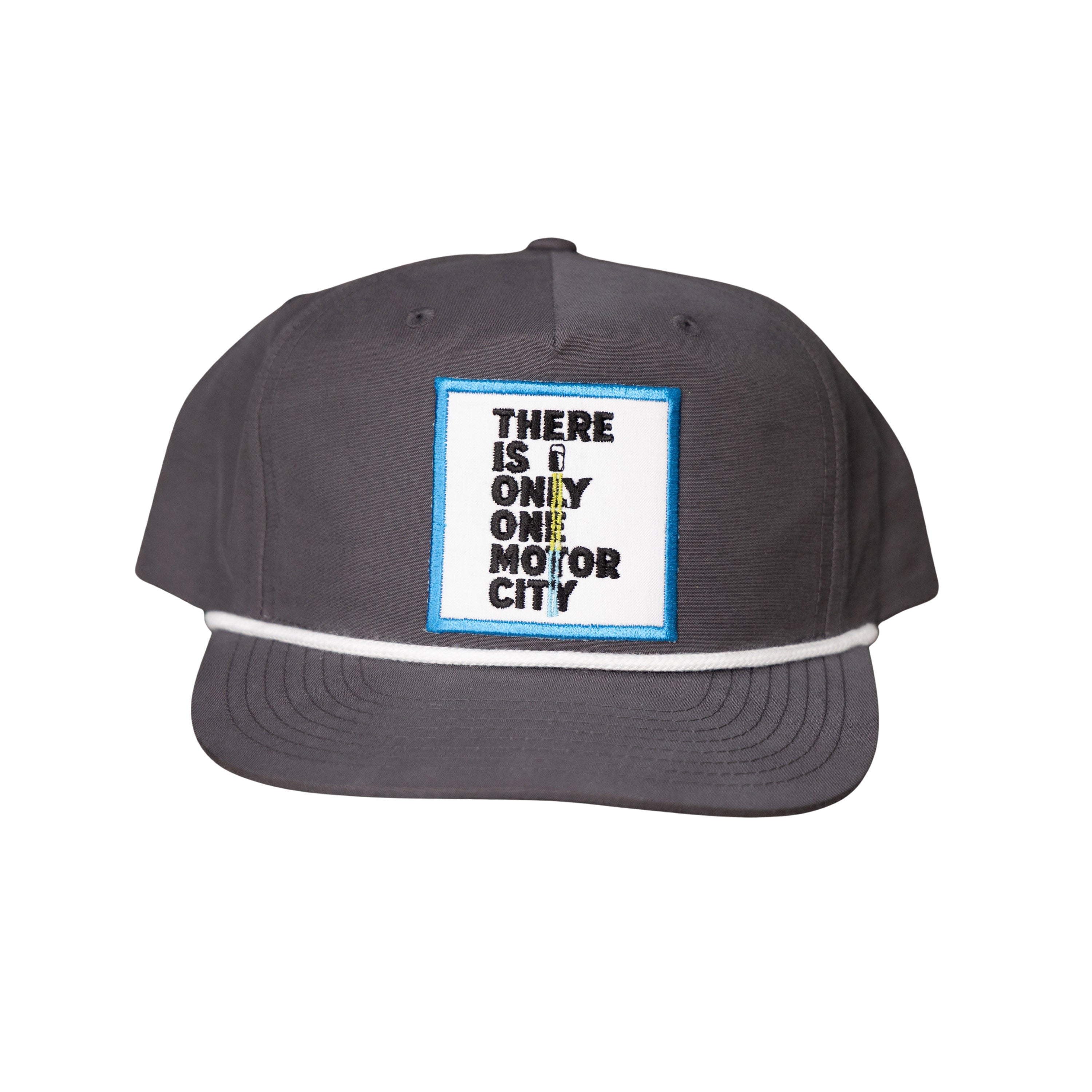 There Is Only One Motor City 2026 Poster - Rope Snapback